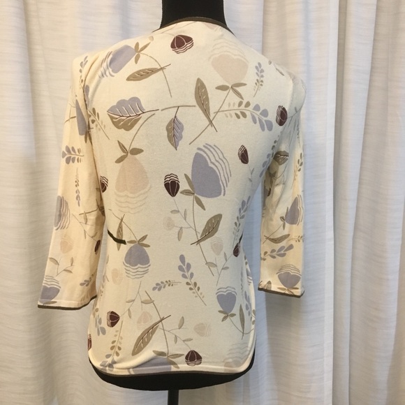 Easel cardigan M with sweater top S - Picture 3 of 8